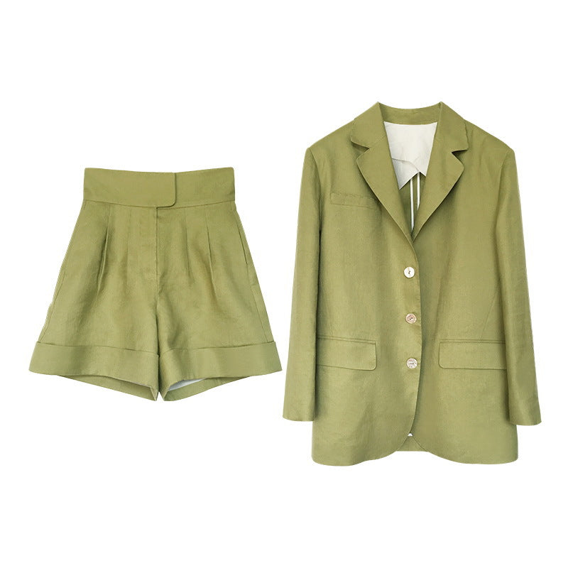 Conjunto de lino estilo francés